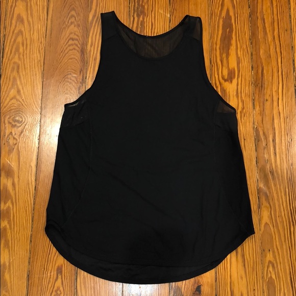 lululemon athletica Tops - Lululemon SCULPT TANK II.  Black.  Size 8.